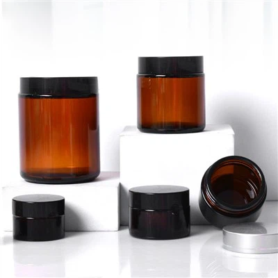 アンバークリームボトル